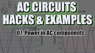 07: Power in Reactive Components Explained. #thecircuithelper