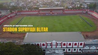 RUMPUT SEMAKIN CANTIK  Melihat Rumput Stadion Supriyadi Blitar Hari Ini Rabu 25 September 2024