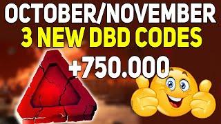 DBD Codes October November 2024, Dead by Daylight Free Bloodpoints Redeem Code Free Charms