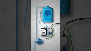 Control llenado de tanque ️#motor #electronica #electricidad #plc #automatizacion #ingenieria