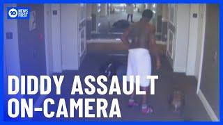Hotel Security Video Shows Sean ‘Diddy’ Combs Allegedly Assaulting Cassie Ventura | 10 News First