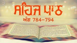 Sehaj Path Ang 784 To 794 | Bhai Sarwan Singh | Fizza Records Gurbani