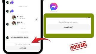 How to fix something went wrong in Messenger | Something went wrong in Messenger Chats (2024).