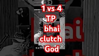 Tp bhai 1v4 gameplay #freefire #1vs4