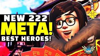 Overwatch - New Meta! BEST and WORST Heroes! - 222 Role Lock META!