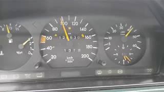 Mercedes W124 250D 0-100 km/h