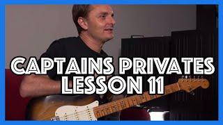 Captain's Privates #11: Blues Rhythm Gospel Slides, Dynamics Jam & more. Lee Anderton Guitar Lesson