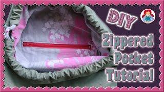 DIY | Zippered Pocket • EASY step by step tutorial • Sami Dolls Tutorials