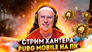  Hunter Junior стрим  ПУБГ ЭФИР  ПУБГ МОБАЙЛ НА ПК  PUBG MOBILE 1.6  СТРИМ ПУБГ МОБАЙЛ