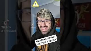 ️ BEWARE HACKERS ️ try to scam Streamers and youtuber #shorts