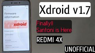  Xdroid CAF | Redmi 4X Santoni | ANDROID  11 | vs 1.7 UNOFFICIAL | After a Long Time!! | CRACKED!!