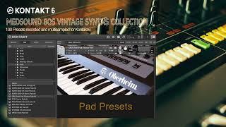 Medsound 80s Vintage Synths Collection for KONTAKT 6