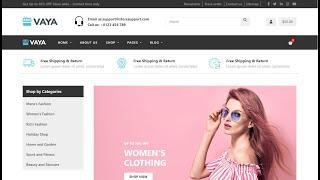 Build Full Ecommerce Website Using HTML CSS Bootstrap and JavaScript