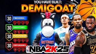 This SECRET 6'8 DEMIGOD Build CHANGES EVERYTHING For NBA2K25... BEST ISO BUILD NBA 2K25