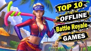 Top 10 Best OFFLINE Battle Royale Games Like PUBG For Android & iOS | OFFLINE Battle Royale Games