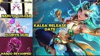 MLBB x NARUTO COLLAB | FLORYN COLLECTOR | KALEA release Date | Hanzo Revamped #mobilelegends #mlbb