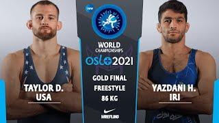 DAVID TAYLOR (USA) v. H. YAZDANICHARATI (IRI) // GOLD FS - 86 kg