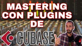 CÓMO MASTERIZAR con los PLUGINS de CUBASE, producción musical mastering