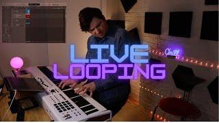 Live Loop Beat Making Performance using Logic Pro X Live Loops