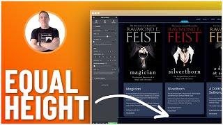 Elementor Pro Loop Builder Equal Column Height
