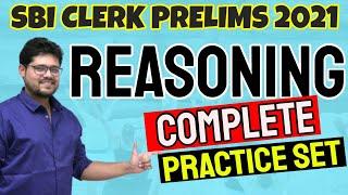 SBI CLERK PRELIMS COMPLETE REASONING PRACTICE SET || SBI CLERK 2021 || ANKUSH LAMBA