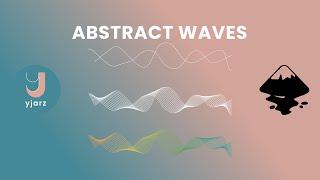 Inkscape Tutorial: Abstract Waves Background