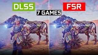 DLSS vs FSR Test in 7 Games