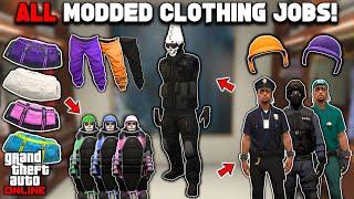 All Modded Clothing Jobs In GTA 5 Online 1.70!