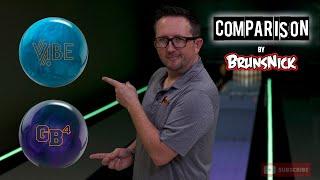 Comparison | Hammer Ocean Vibe vs. Ebonite GB4 Hybrid | BrunsNick