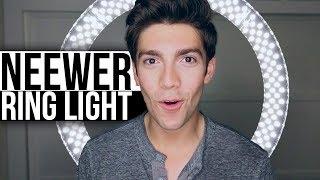 BEAUTIFUL Neewer Ring Light Kit for VLOGGERS! Unboxing & Review | david prater