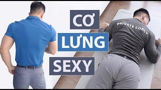 BÀI TẬP GIÚP CƠ LƯNG SĂN CHẮC SEXY TẠI NHÀ CHO NAM VÀ NỮ | COACH SKY