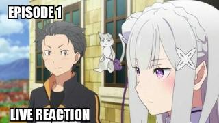 Re:ZERO Abridged - Episode 1 Reaction (Link to the video in the description)