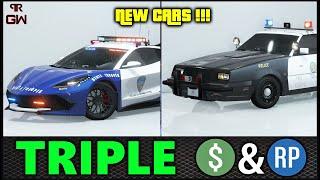 NEW Cars RELEASED !! 3X & 2X Bonuses, Snow , Festive Activities & Huge Discounts - GTA 5 Online DLC