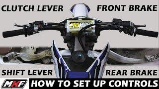 How to Set Up Handlebars & Basic Dirt Bike Controls - Best Motocross Tips to Ride Like a Pro!!