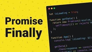 How to use Promise.prototype.finally