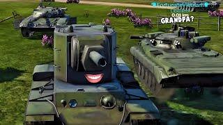 KV-2 Platoon At Top Tier!! - War Thunder Mobile