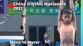 2021 Mens 10 Meter China Diving National Games