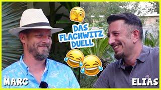 Das Flachwitzduell | Dad Jokes | Marc vs. Elias | Schlechte Witze Challenge |