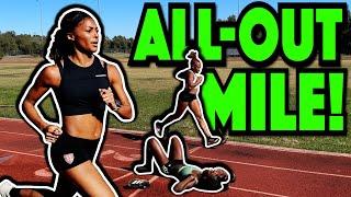 Olympic Sprinters Run ALL-OUT MILE ft. Gabby Thomas & The Buford-Bailey Track Club