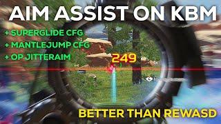 NEW Aim Assist On MNK! - BETTER Than REWASD [APEX]