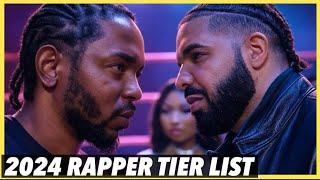 2024 Rapper Tier List! Live Ranking, Kendrick Lamar, Drake, Glorilla, Rod Wave & More.