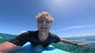 Best beginner wave in the world!! - Dan Sinclair RAW #surfing #fiji #swimmingpools