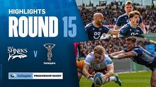 Sale v Harlequins - HIGHLIGHTS | Sharks and Quins Trade Blows | Gallagher Premiership 2023/24