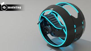 blender 3 0 TRON modeling tutorial