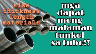 type of pipe | pipe specification |pipe measurement | para sa pagpurchase for beginners guide