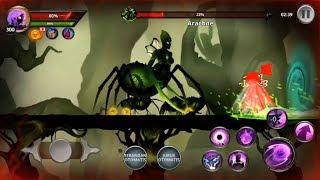 stickman legends raven level 300 vs last boss hell mode