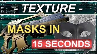 Blender 2.82 : Texture MASKS (In 15 Seconds!!!)