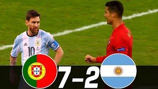 Portugal vs Argentina 7-2 - All Goals and Extended Highlights & GOLES 2021 HD