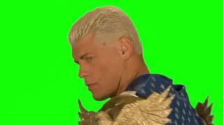 Cody Rhodes as Homelander green screen