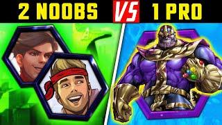 Can 2 Players Beat the BEST Marvel Snap Player?